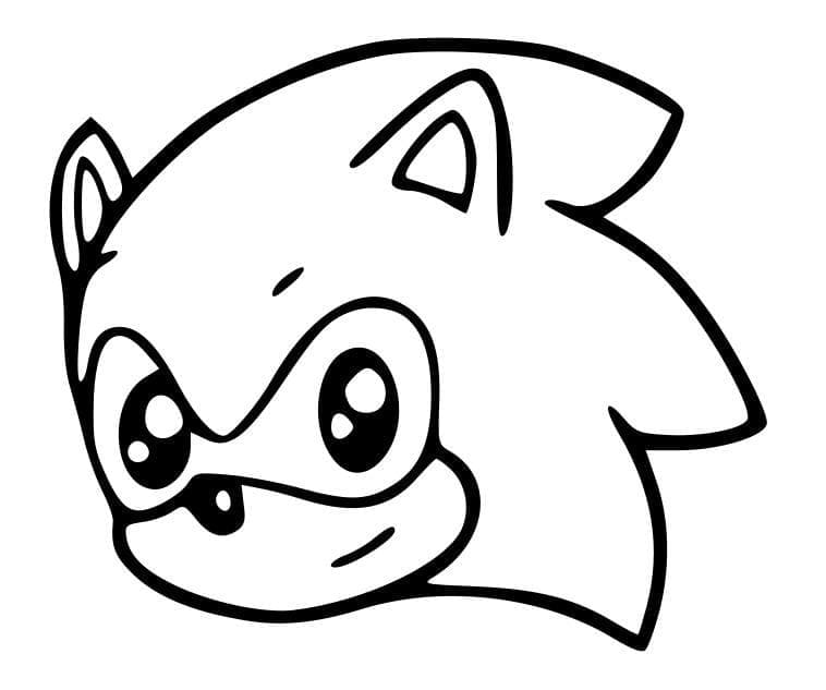 Kawaii Sonic Boyama Sayfası