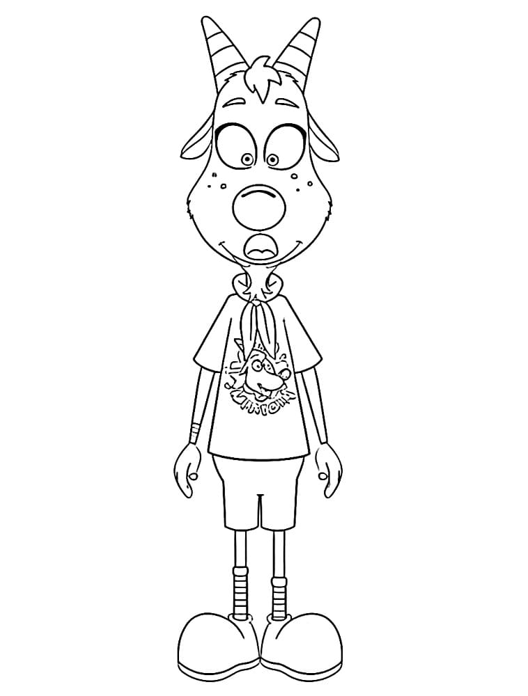 Kehribar İle Boncuk (14) Boyama Sayfası