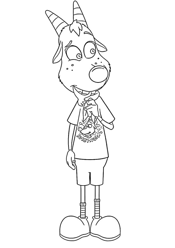 Kehribar İle Boncuk (8) Boyama Sayfası