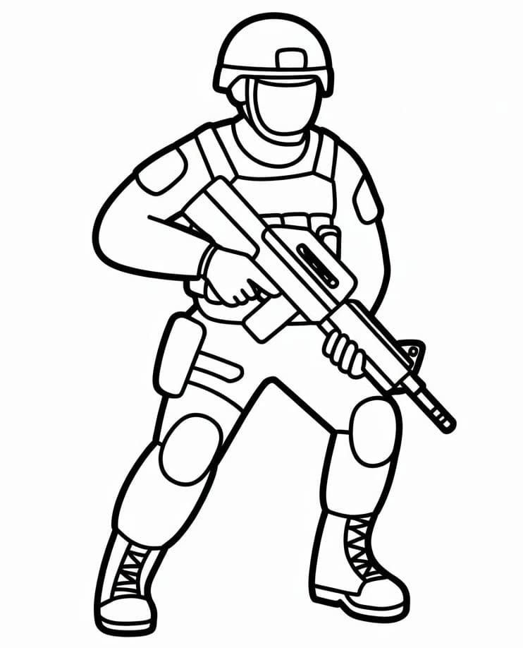 Ordu Askeri Boyama Sayfası