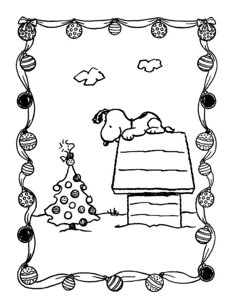 Snoopy (11) Boyama Sayfası