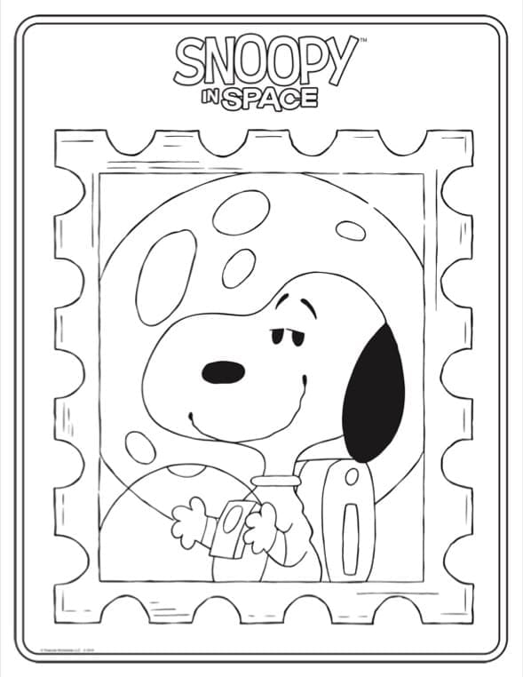 Snoopy (15) Boyama Sayfası