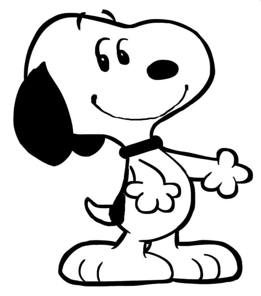 Snoopy (3) Boyama Sayfası