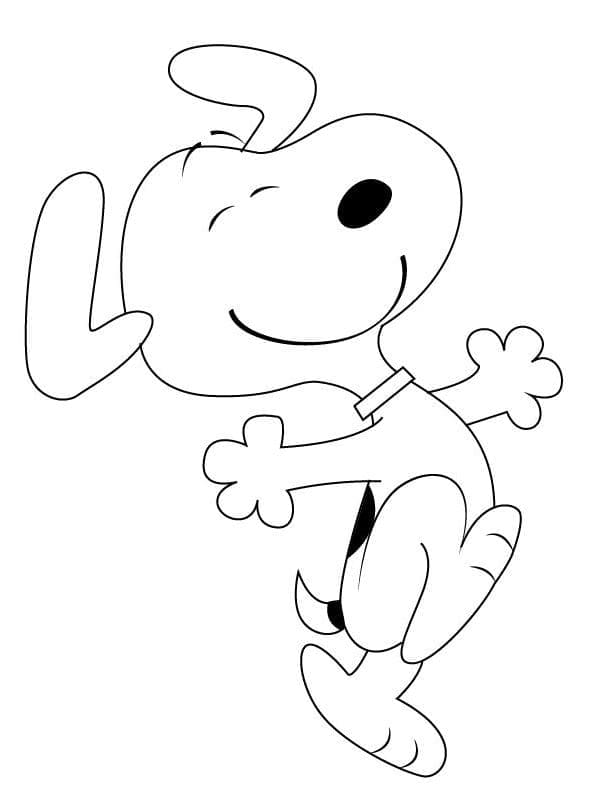 Snoopy (9) Boyama Sayfası