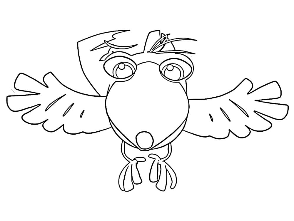 Ücretsiz Ege ile Gaga Yazdırılabilir Boyama Sayfası