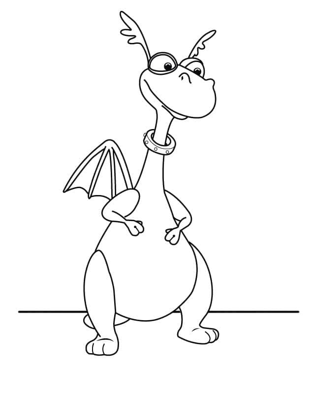 Yazdırılabilir Doktor McStuffins Resim Boyama Sayfası