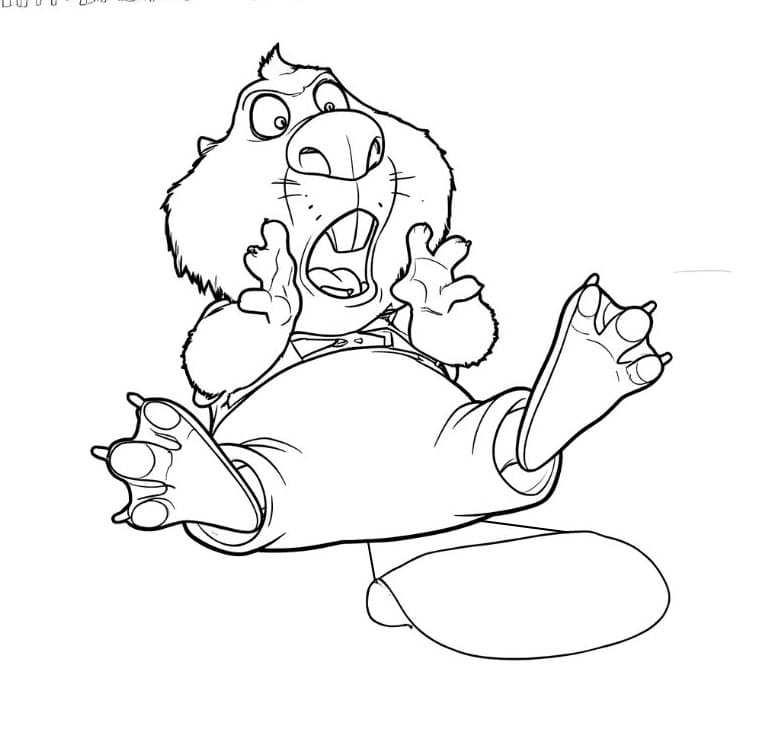 Zootropolis 2 Nibbles Boyama Sayfası