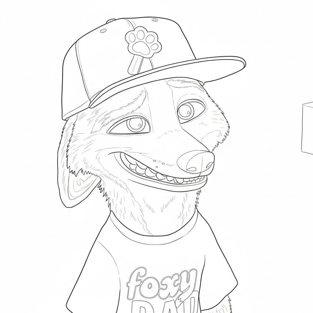 Zootropolis 2 Nyomtatható Ingyenes Boyama Sayfası