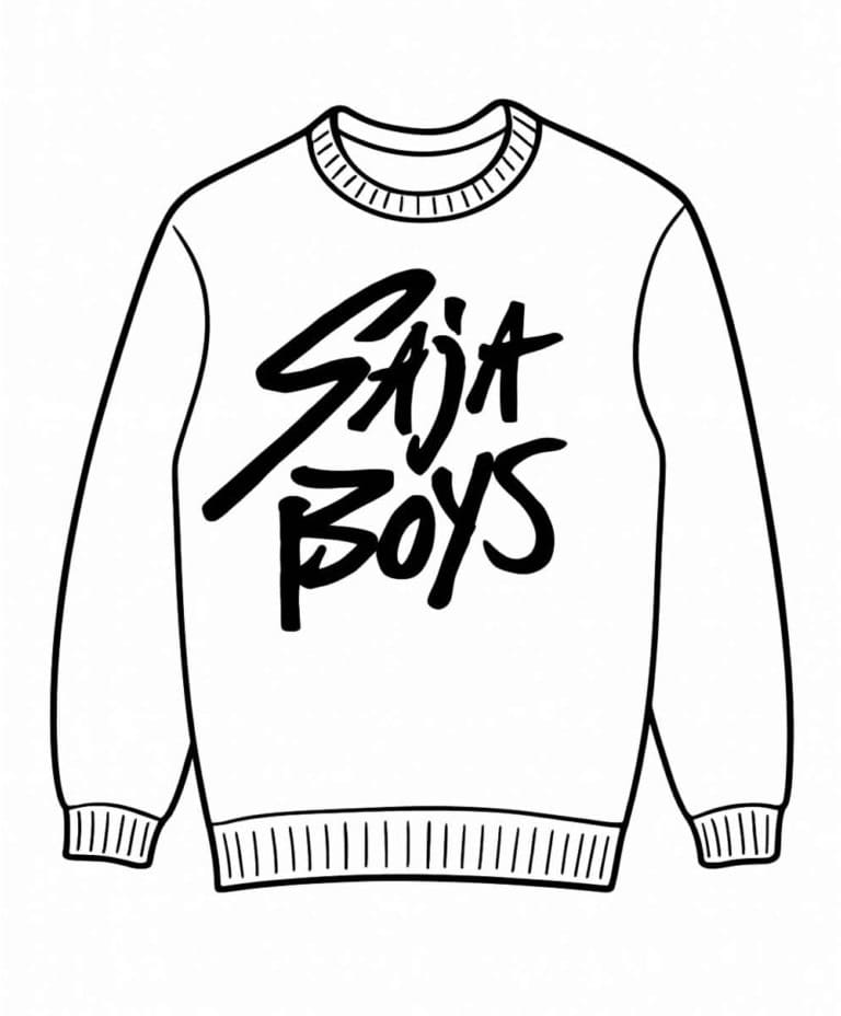 Bedava Saja Boys Yazdır Boyama Sayfası