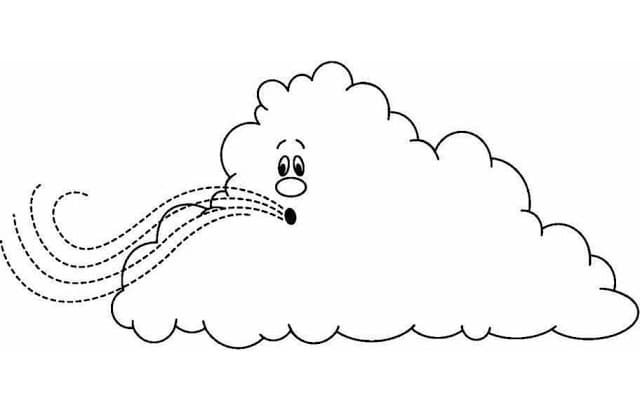 Bulut 1 Boyama Sayfası