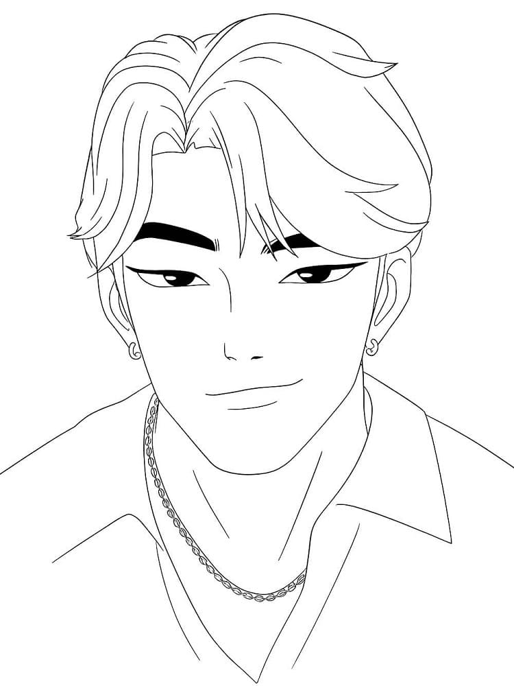 Çizgi Saja Boys Boyama Sayfası