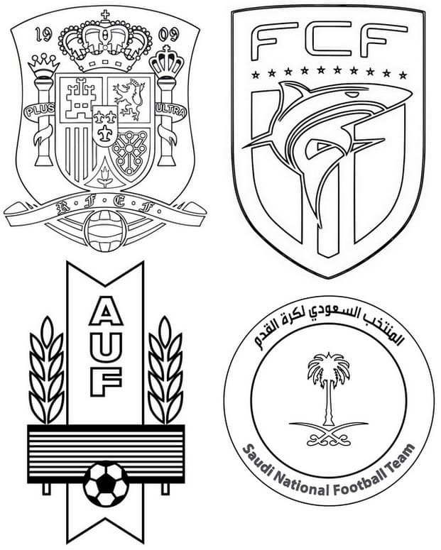 Çocuk Dünya Kupası 2026 Yazdırılabilir Boyama Sayfası