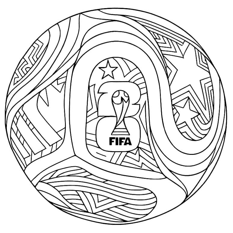 Çocuklar İçin Dünya Kupası 2026 Boyama Sayfası