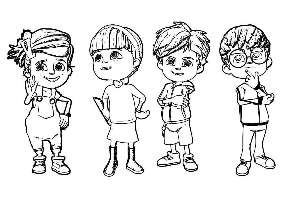 Çocuklar İçin İstanbul Muhafızları Boyama Sayfası