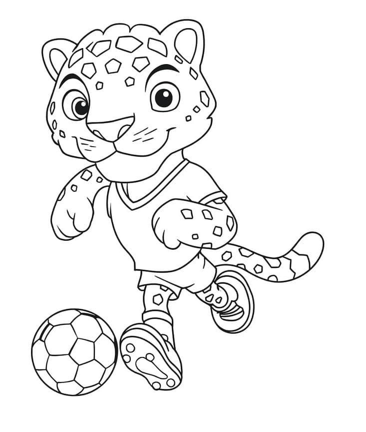 Dünya Kupası 2026 Bedava Boyama Sayfası