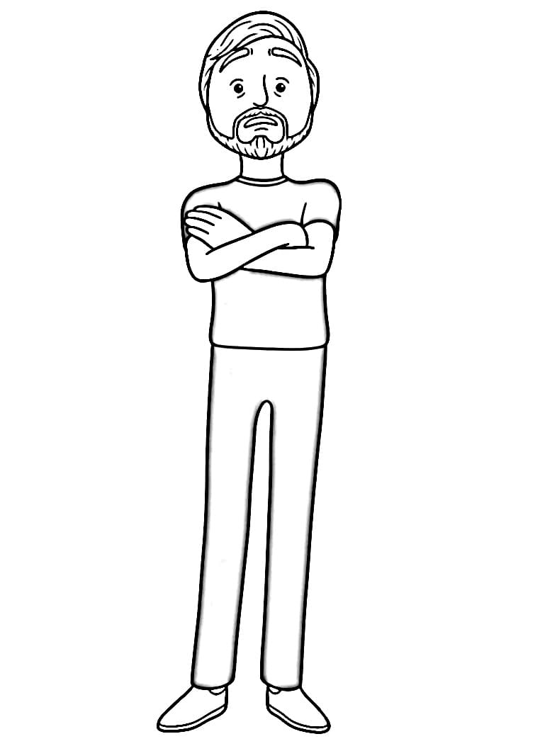 Elif ve Arkadaşları Boyama Boyama Sayfası