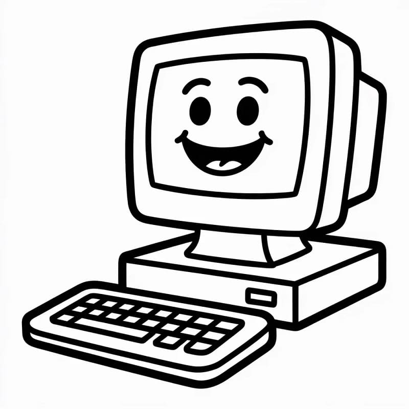 Bilgisayar Boyama Sayfaları