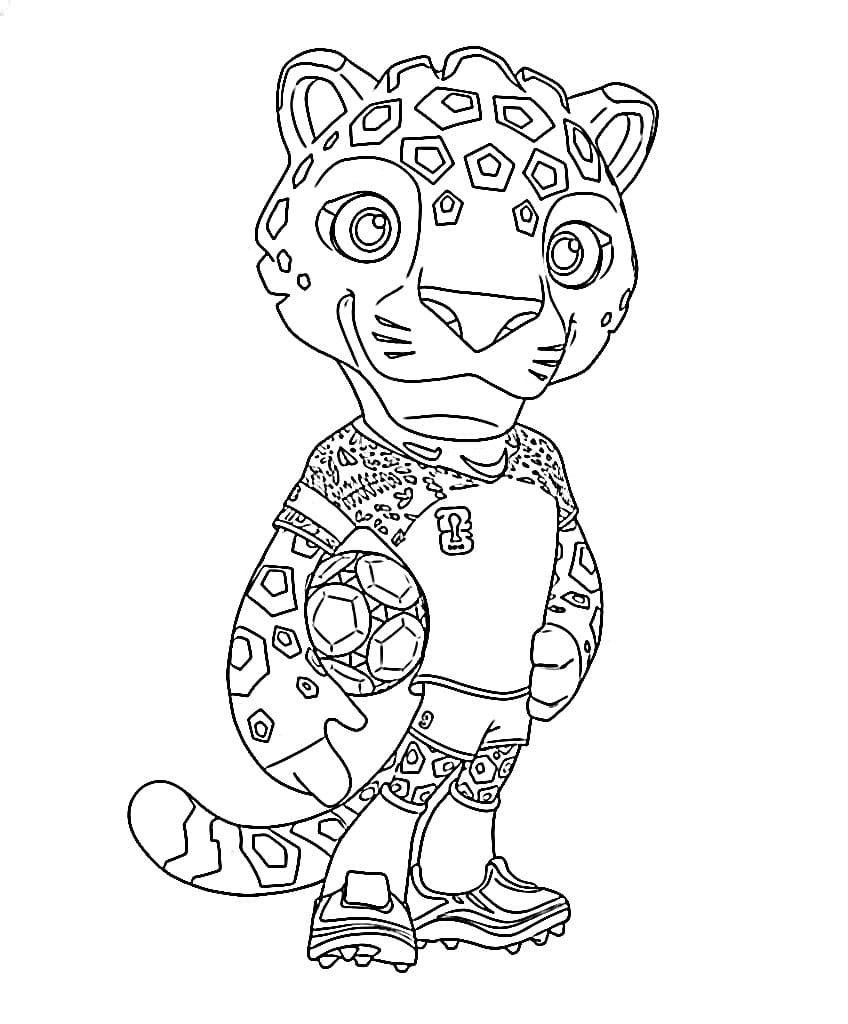 Havalı Dünya Kupası 2026 Boyama Sayfası