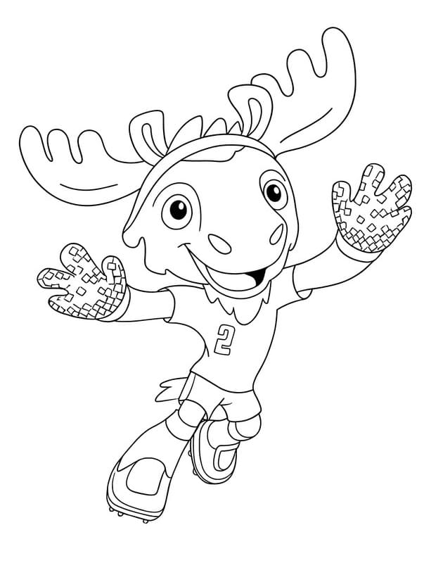 Hediye Dünya Kupası 2026 Boyama Sayfası