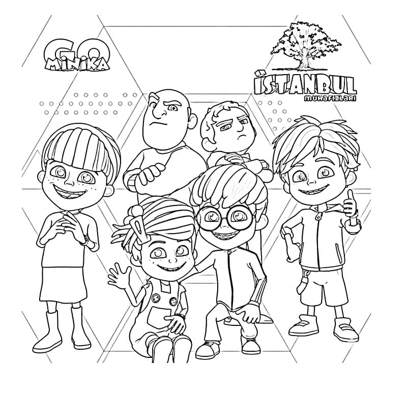 İstanbul Muhafızları Resmi Boyama Sayfası