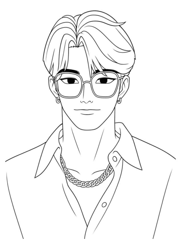 Saja Boys Renklendir Boyama Sayfası