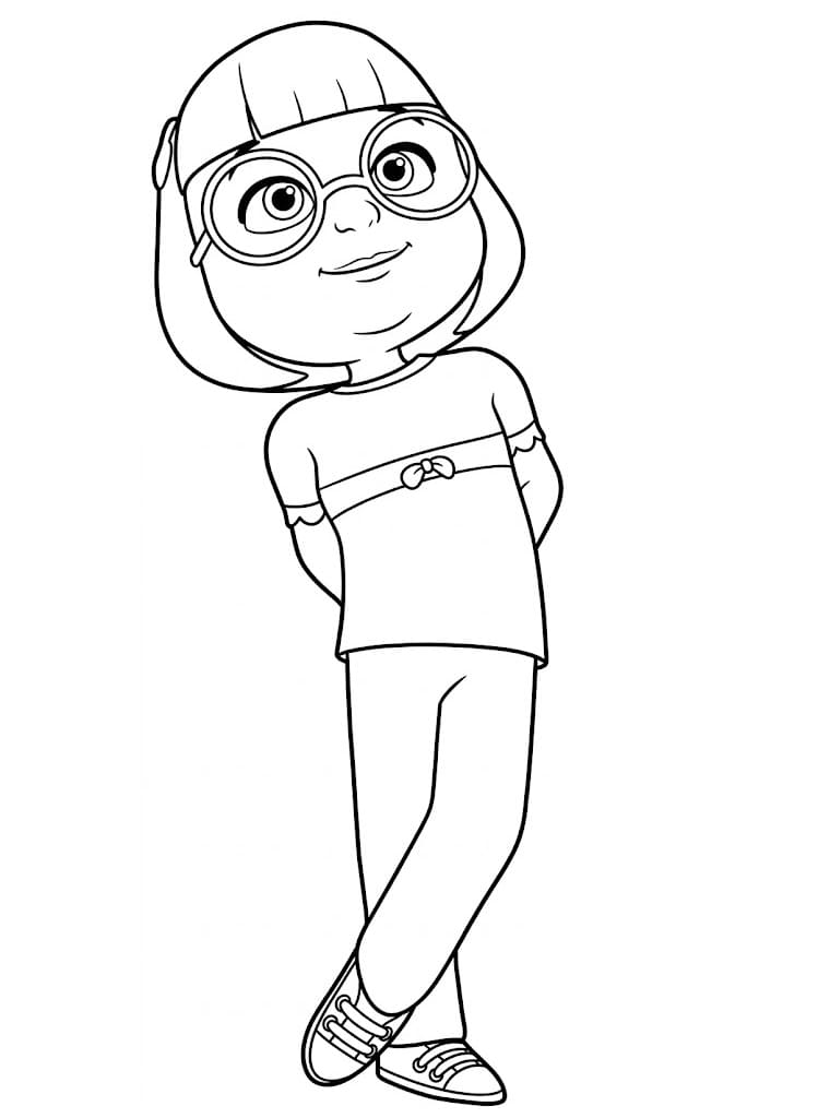 Ücretsiz Elif ve Arkadaşları Yazdırılabilir Boyama Sayfası