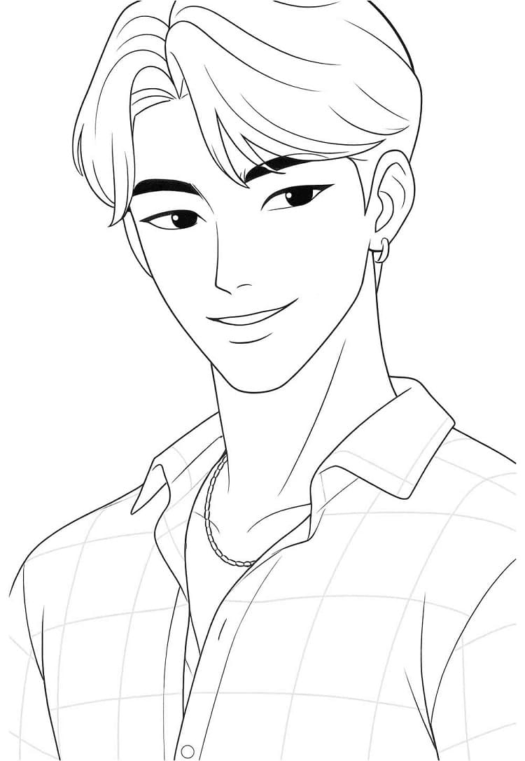 Yazdırılabilir Bedava Saja Boys Boyama Sayfası