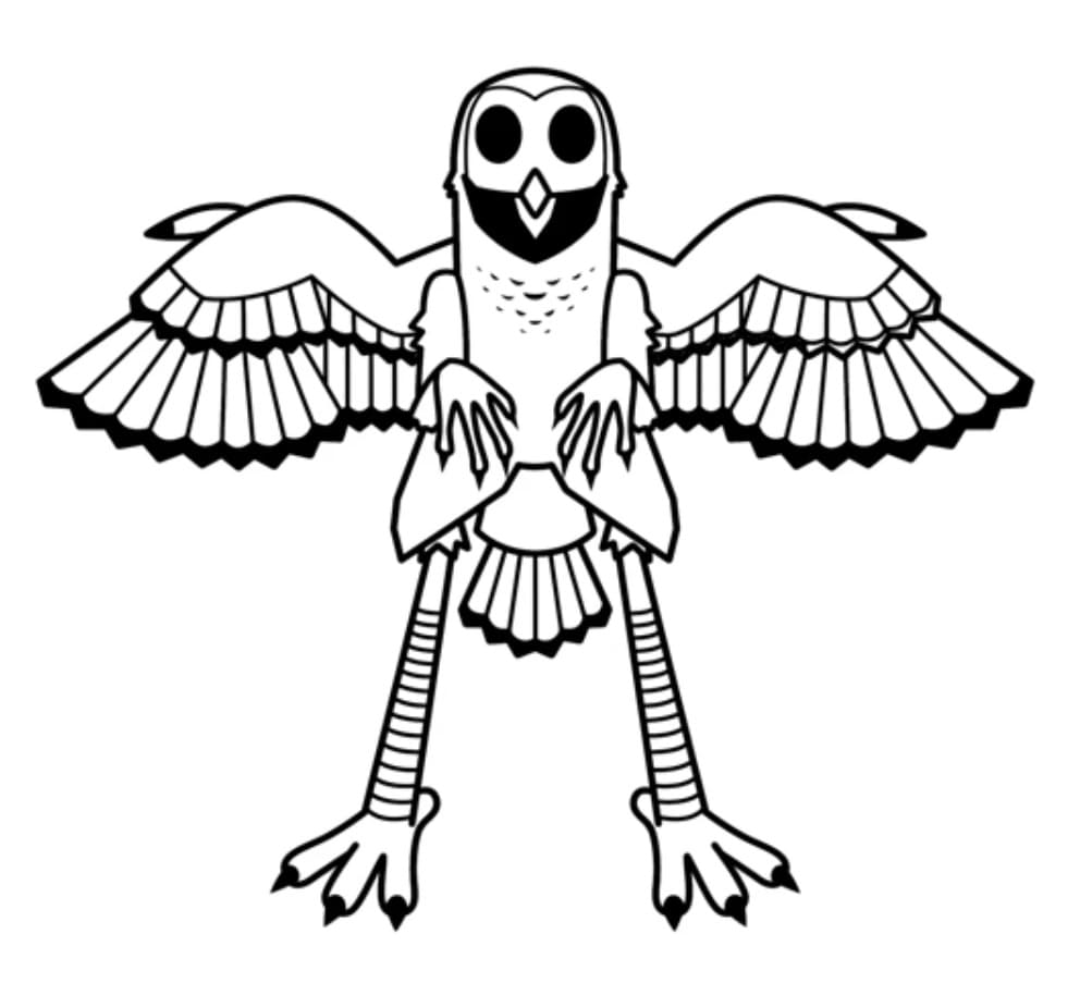 Bedava Yazdırılabilir Ormanda 99 Gece Boyama Sayfası