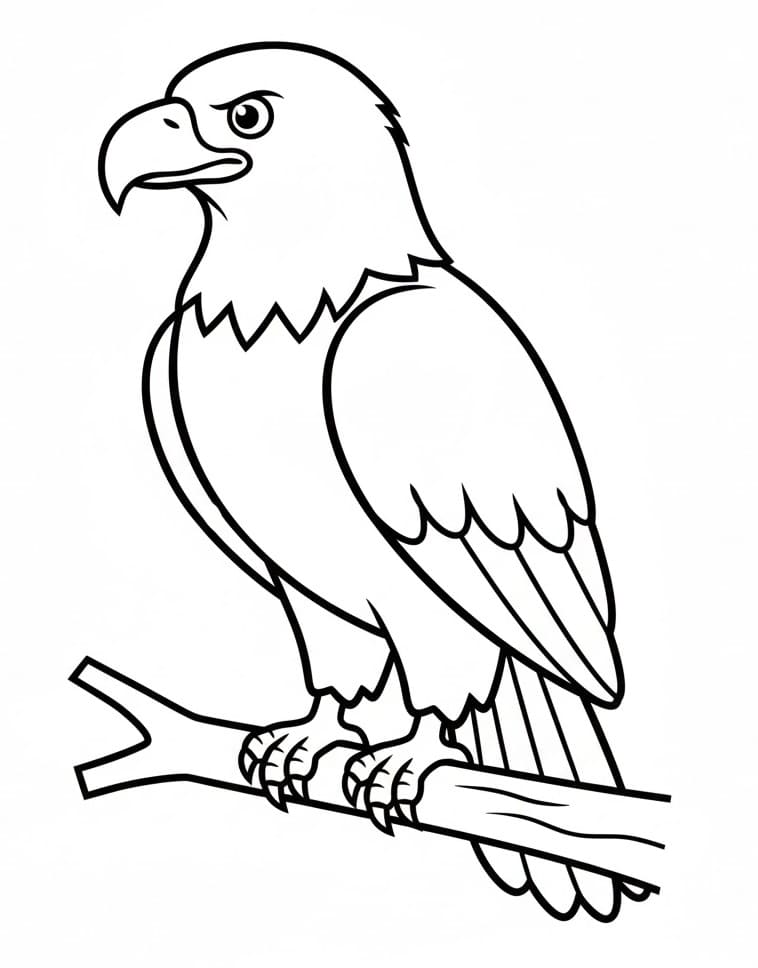 Kartal Boyama Sayfaları