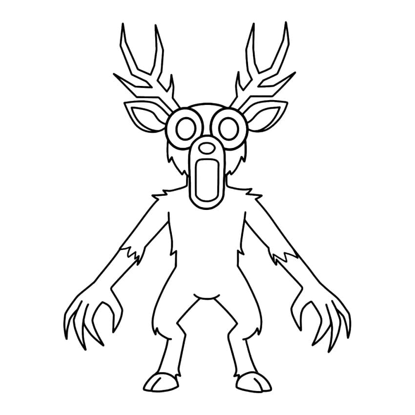 Ormanda 99 Gece 6 Yaş Çocuklar İçin Boyama Sayfası