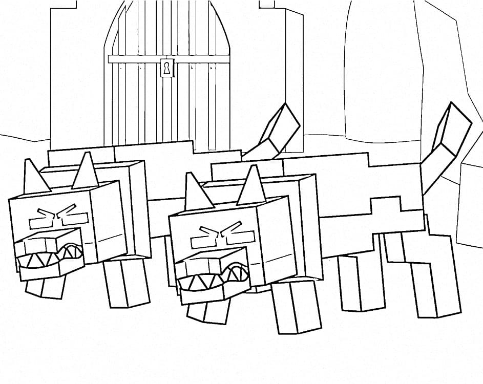 Ormanda 99 Gece Bedava Boyama Sayfası