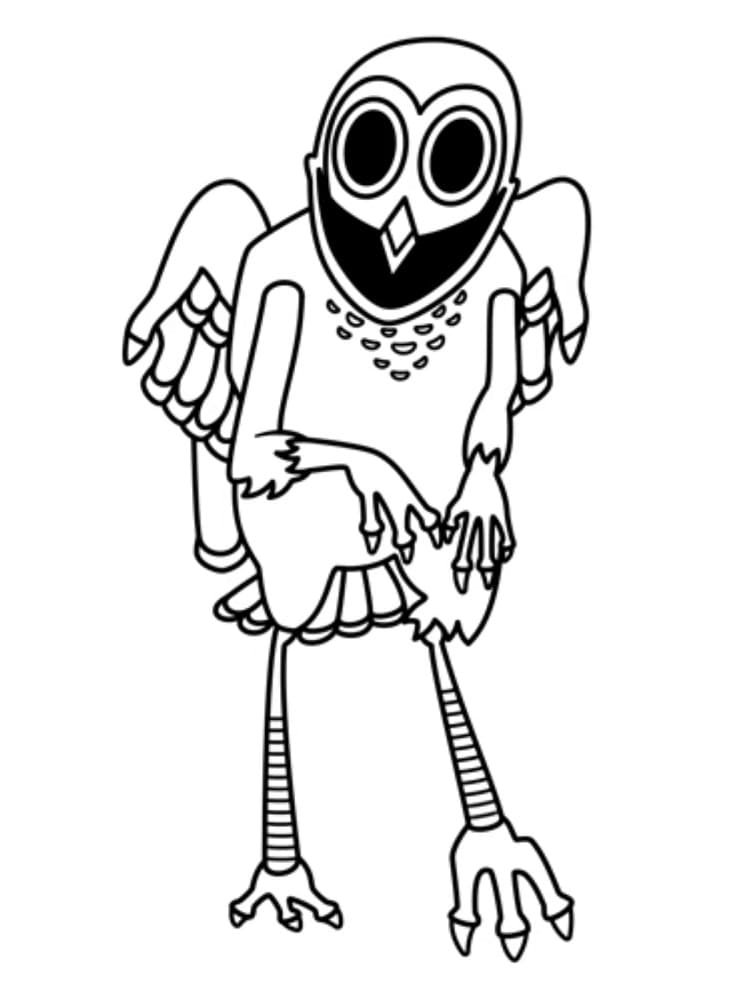 Oynayalım Ormanda 99 Gece Boyama Sayfası