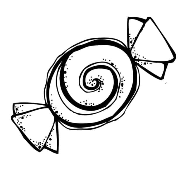 Şeker (4) Boyama Sayfası