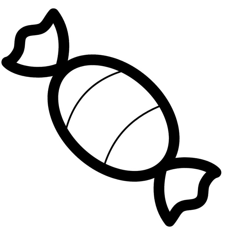 Şeker (6) Boyama Sayfası