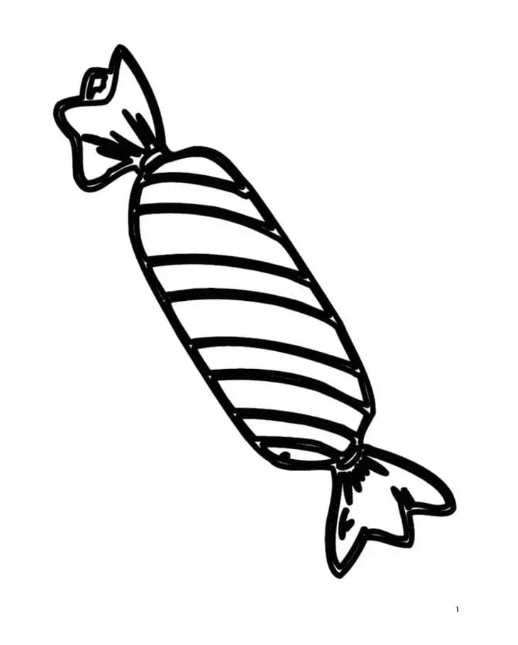 Şeker (7) Boyama Sayfası