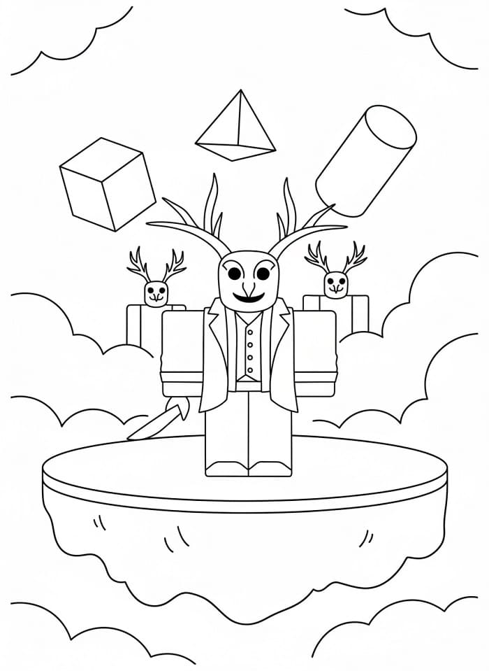 Temel Ormanda 99 Gece Boyama Sayfası