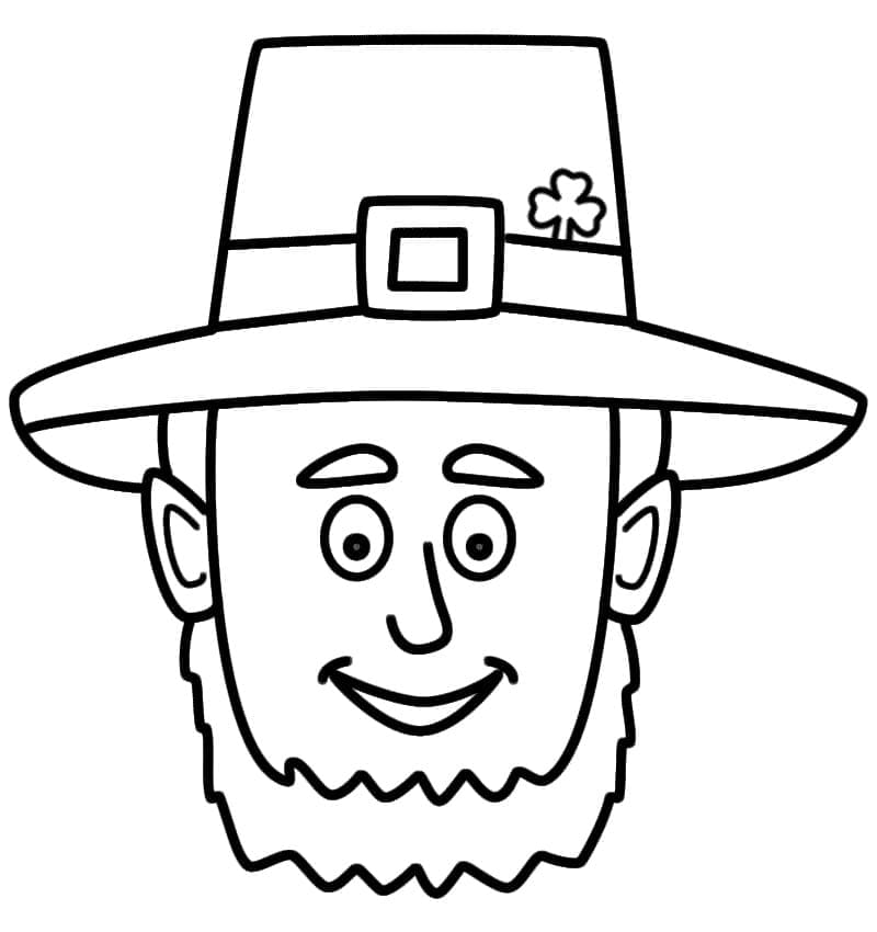 Ücretsiz Leprikon Yazdırılabilir Boyama Sayfası