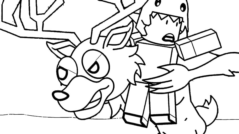 Ücretsiz Ormanda 99 Gece Yazdırılabilir Boyama Sayfası