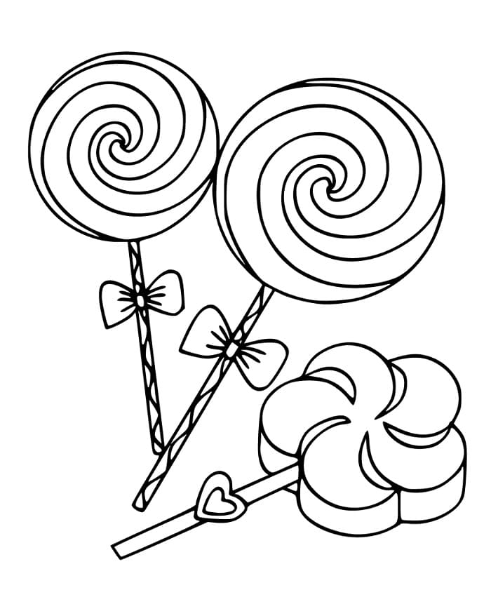 Yazdır Şeker Boyama Sayfası