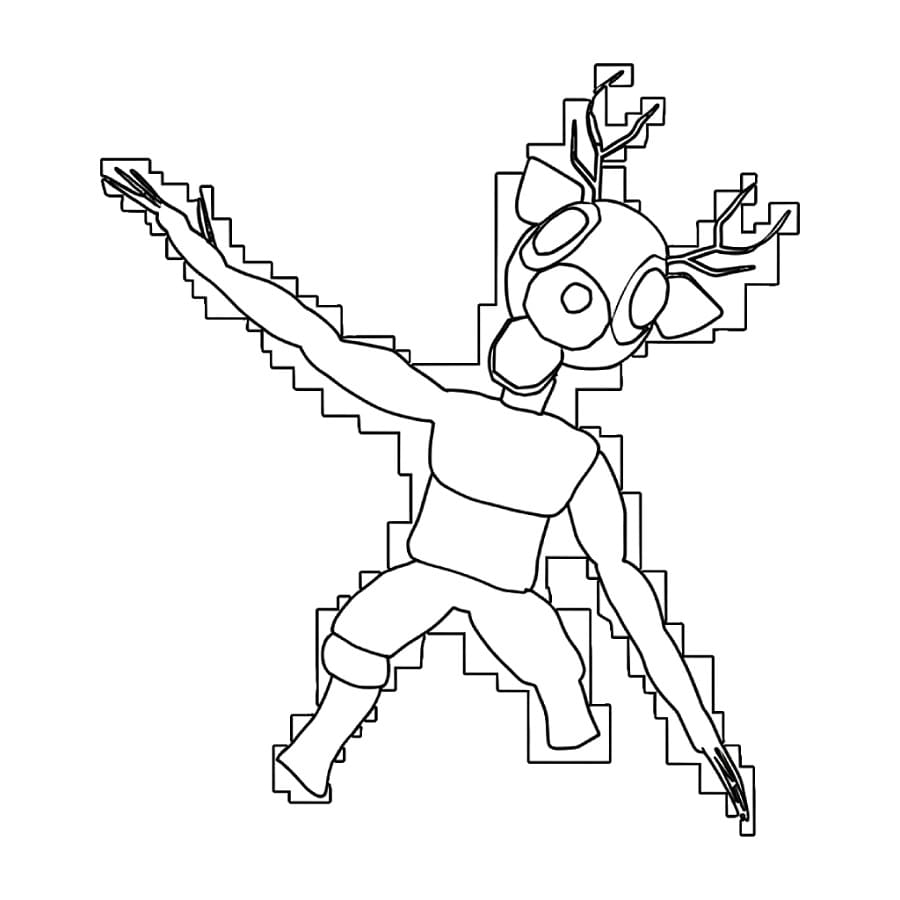 Yazdırılabilir Ormanda 99 Gece Bedava Boyama Sayfası