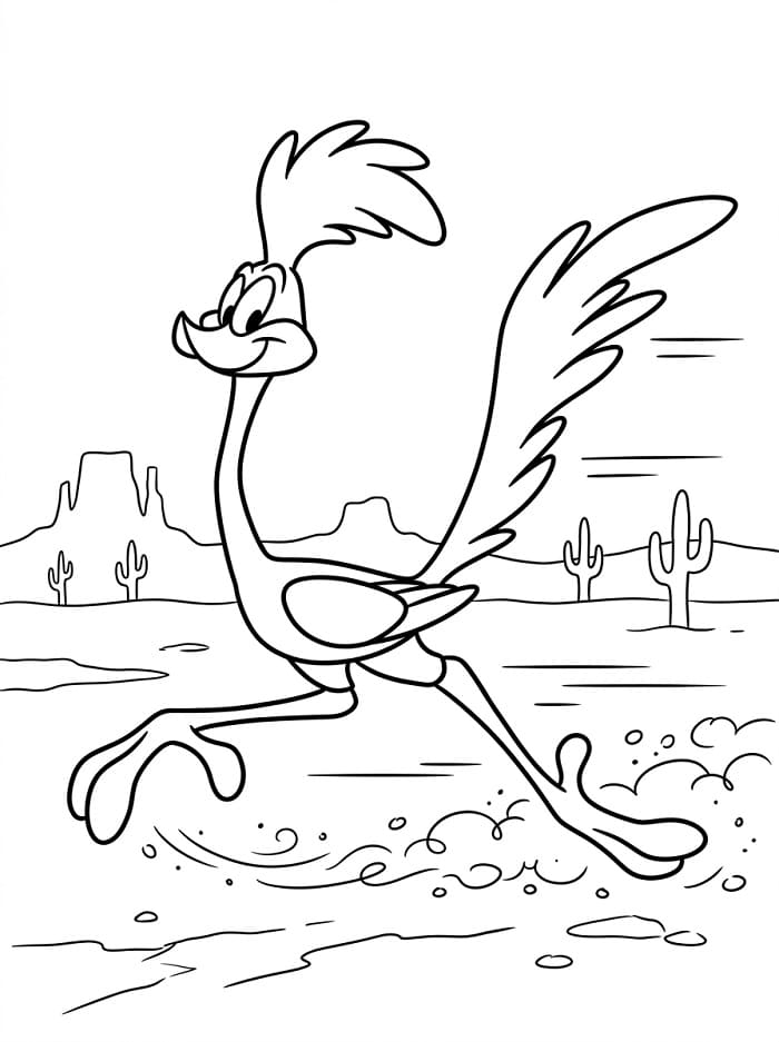 Animasyonlu Looney Tunes Boyama Sayfası
