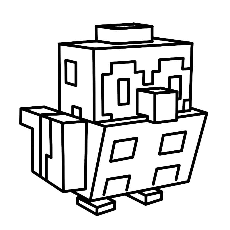 Civciv Grow a Garden Boyama Sayfası