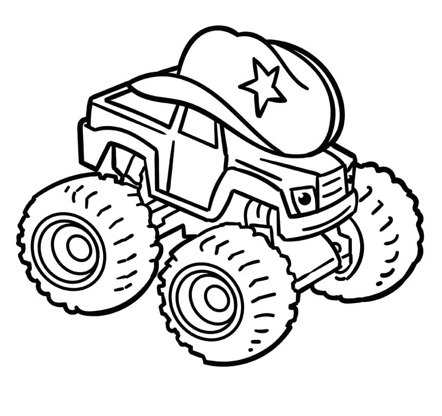 Çocuklar için ücretsiz Blaze ve Yol Canavarları Boyama Sayfası