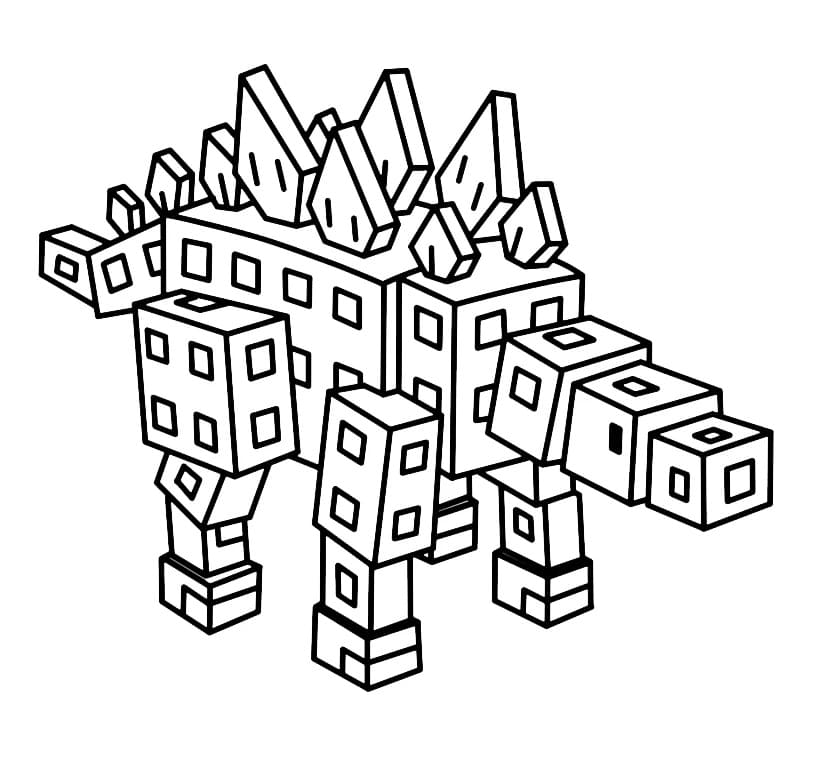 Dinozor Grow a Garden Boyama Sayfası