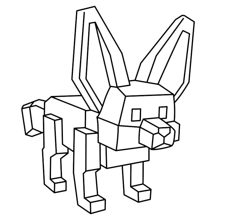 Fennec Grow a Garden Boyama Sayfası