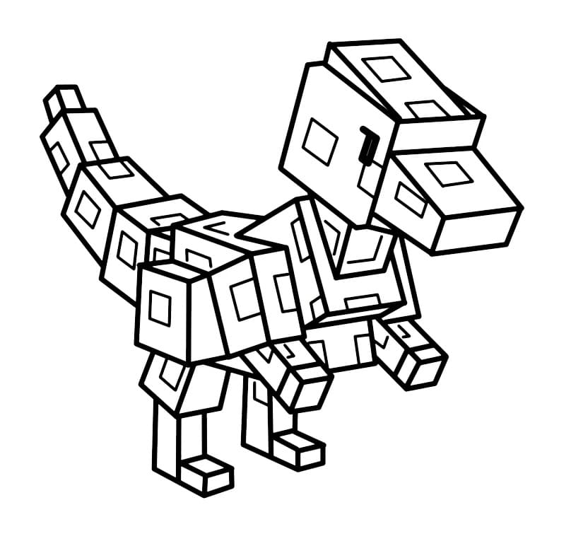 Grow a Garden Dinozor Boyama Sayfası