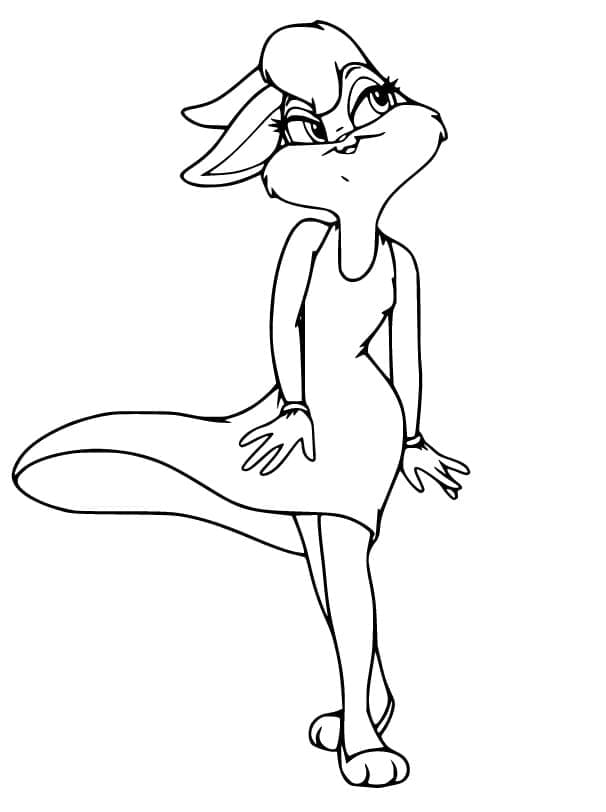 Looney Tunes 1 Yaş Çocuklar İçin Boyama Sayfası