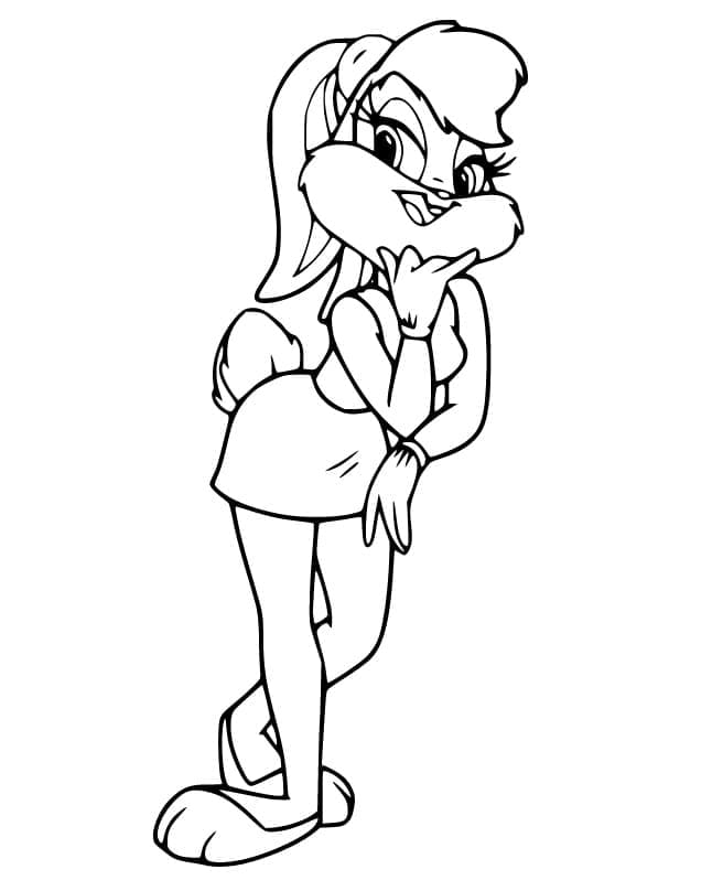 Looney Tunes 2 Yaş Çocuklar İçin Boyama Sayfası
