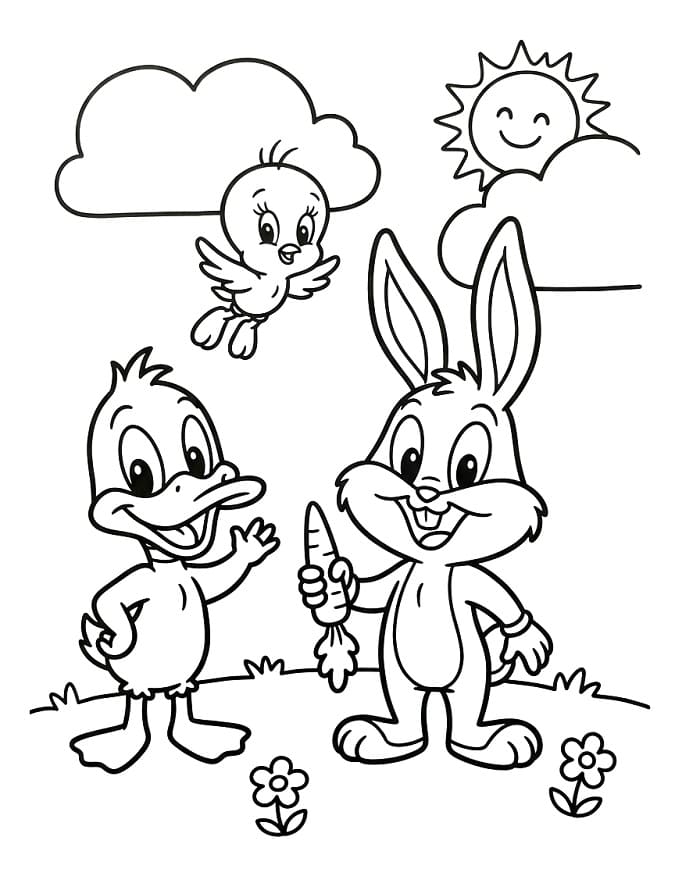 Looney Tunes Boyama Sayfaları