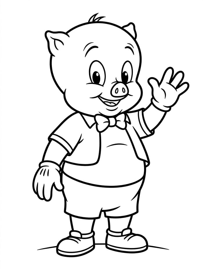 Muhteşem Looney Tunes Boyama Sayfası